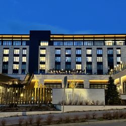 Limelight Boulder - Exterior of the hotel; view from road.