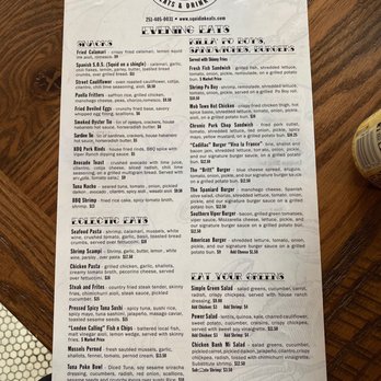 Squid Ink Eclectic Eats & Drinks - Menu (food) - Gastropubs Near Me - Mobile, Alabama
