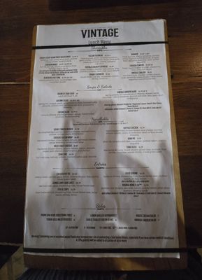 Menu photo 3 Vintage New Market, MD