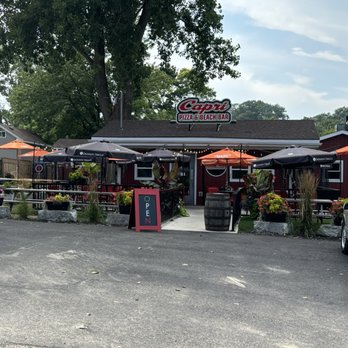 Capri Pizza & Beach Bar - Outdoor seating - Italian Near Me - Port Colborne, Ontario Capri Pizza & Beach Bar - Outdoor seating - Italian Near Me - Port Colborne, Ontario