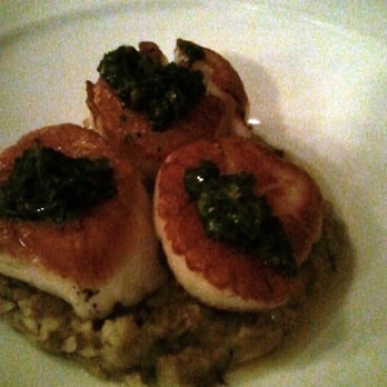 Nonna Restaurant - sea scallops with artichoke mashed potatoes - Italian Near Me - Dallas, Texas Nonna Restaurant - sea scallops with artichoke mashed potatoes - Italian Near Me - Dallas, Texas
