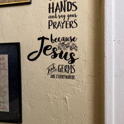 This was in the bathroom