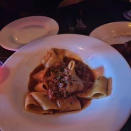 Winter Restaurant Week 2026 $45 Dinner- Pappardelle. $6 extra but mostly worth it with excellent pasta