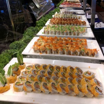 Kami Buffet & Grill - Sushi. Not my favorite choice. - Buffets Near Me - Rosemead, California