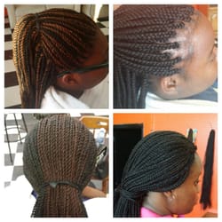 Sister's Hair Braiding