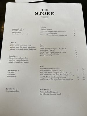 Menu photo 4 The Store Britomart, AUK