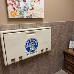 O.D. Wellness of Frisco - Changing station in the restroom - a bit odd but still nice that they have one I guess?