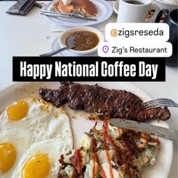 Steak and Eggs Breakfast