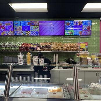 La Michoacana - Ice cream, chips above and part of the menu - Desserts Near Me - Vista, California