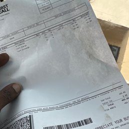 My receipt for my alternator My receipt for my alternator