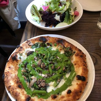 Spark Pizza - The PNW salad and Spring Fling pizza - Pizza Near Me - Redmond, Washington Spark Pizza - The PNW salad and Spring Fling pizza - Pizza Near Me - Redmond, Washington