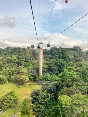 Singapore Cable Car by null