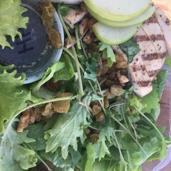 Shayna's Place - Sweet baby kale salad with grilled chicken - Juice Bars & Smoothies Near Me - Wickford, Rhode Island Shayna's Place - Sweet baby kale salad with grilled chicken - Juice Bars & Smoothies Near Me - Wickford, Rhode Island