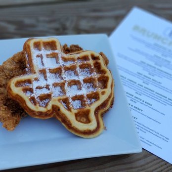 Frio Grill - Chicken and Waffles for brunch. - Southern Near Me - Cypress, Texas