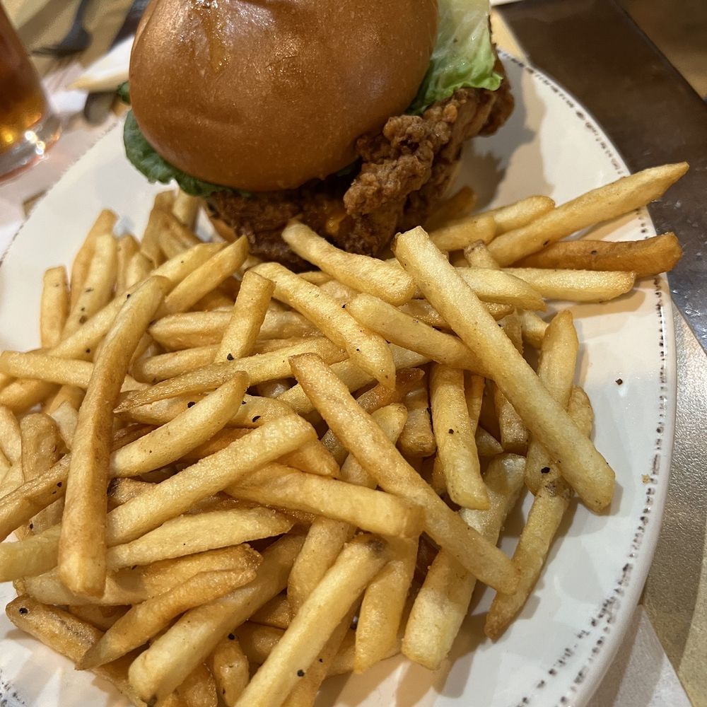 Hot Honey Hot Honey Fried Chicken Sandwich Hot Honey Hot Honey Fried Chicken Sandwich