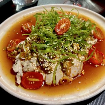 Hana Makgeolli - Cooked chicken in tart sweet soy sauce - tasty - Wine Tasting Room Near Me - Brooklyn, New York Hana Makgeolli - Cooked chicken in tart sweet soy sauce - tasty - Wine Tasting Room Near Me - Brooklyn, New York