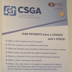 Colorectal Surgical & Gastroenterology Associates - A bit of their motto