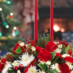 Petals and Treasures - Christmas Centerpiece
