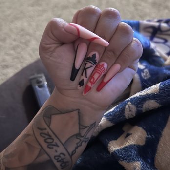 Lavish Lounge nails - Anniversary set - Nail Salons Near Me - Folsom, California Lavish Lounge nails - Anniversary set - Nail Salons Near Me - Folsom, California