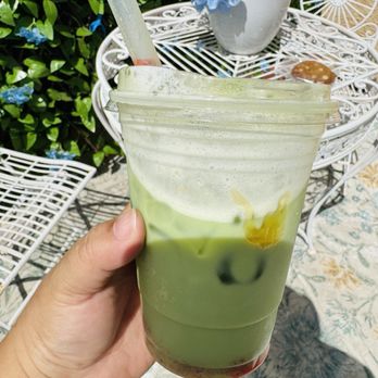Spiritual Bean Coffee - Strawberries matcha - Coffee & Tea Near Me - Prescott, Arizona