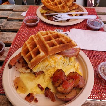 Arize Bistro - Came here this morning having breakfast with my mom and this place is the bomb!!!!!! The food was awesome and the service was great. - Breakfast & Brunch Near Me - Long Beach, California