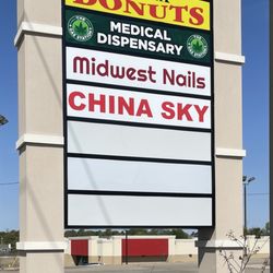 Legacy Center - Road signage.