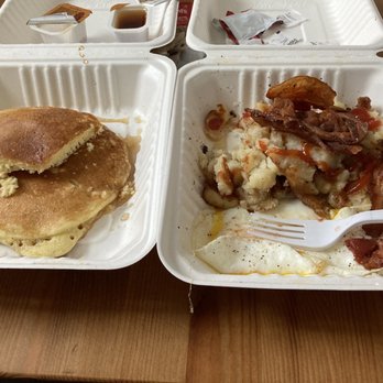 Gory's Place - two trays of breakfast food - Coffee & Tea Near Me - Ridgewood NY, New York