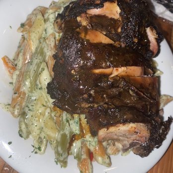Bellyful - Jerk chicken reggae pasta - Bars Near Me - Brooklyn, New York Bellyful - Jerk chicken reggae pasta - Bars Near Me - Brooklyn, New York