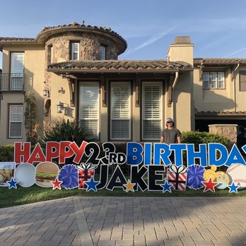 OC Yard Greetings - Signmaking Near Me