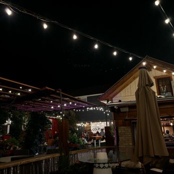 The Jasmine Bar - Outside patio. They share a space with the Courtyard, which sometimes has live music. - Speakeasies Near Me - Louisville, Colorado