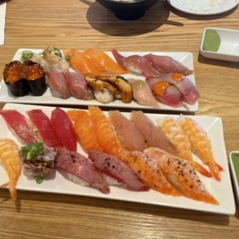X-Fish - A plate of nigiri's - Sushi Bars Near Me - Brea, California X-Fish - A plate of nigiri's - Sushi Bars Near Me - Brea, California