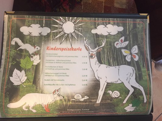 Menu photo 1 Waldgaststätte Teichtal Hainrode, TH