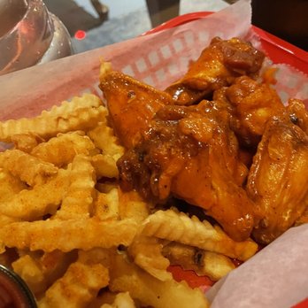 Red @ 28th - Seasoned fries and wings - Hookah Bars Near Me - Charlotte, North Carolina