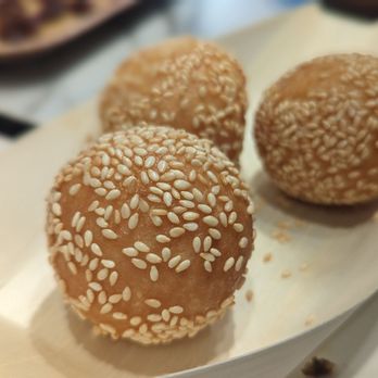 EverSpring Modern Chinese - Egg Yolk Sesame Balls - Chinese Near Me - Tustin, California EverSpring Modern Chinese - Egg Yolk Sesame Balls - Chinese Near Me - Tustin, California