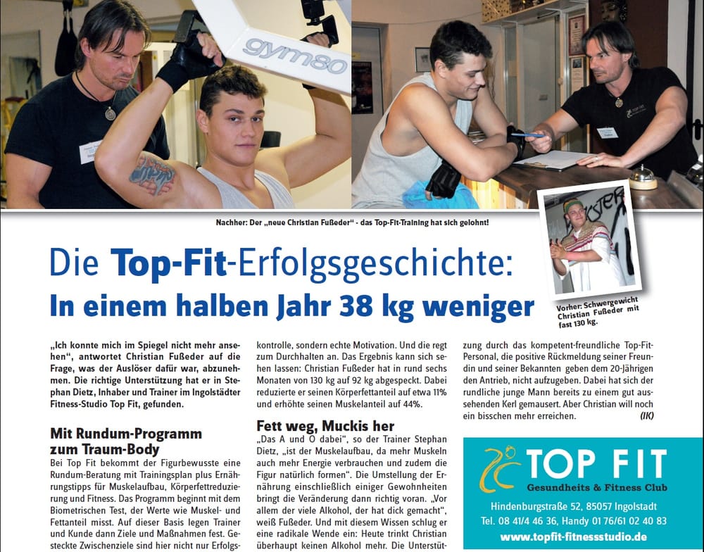 Fitnessstudio Top Fit