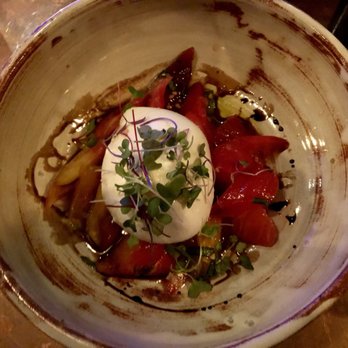 Lechon - Burrata and marinated tomatoes... heaven. - Tapas Bars Near Me - Portland, Oregon Lechon - Burrata and marinated tomatoes... heaven. - Tapas Bars Near Me - Portland, Oregon