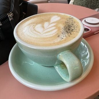 Coffee and Plants - Laurel Latte with sea salt - Coffee & Tea Near Me - Studio City, California Coffee and Plants - Laurel Latte with sea salt - Coffee & Tea Near Me - Studio City, California