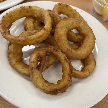 Shrimp N Stuff Downtown - Onion rings - Seafood Near Me - Galveston, Texas Shrimp N Stuff Downtown - Onion rings - Seafood Near Me - Galveston, Texas