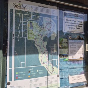 Coffee Creek Watershed Preserve - Map at entrance - Parks Near Me - Chesterton, Indiana Coffee Creek Watershed Preserve - Map at entrance - Parks Near Me - Chesterton, Indiana