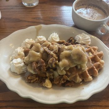 Hope Breakfast Bar - St. Paul - Banana Churro Waffle - V - Breakfast & Brunch Near Me - Saint Paul, Minnesota