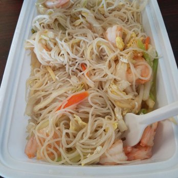 China Sea - shrimp and noodles in a styrofoam container - Chinese Near Me - Kissimmee, Florida China Sea - shrimp and noodles in a styrofoam container - Chinese Near Me - Kissimmee, Florida