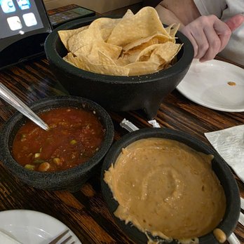 Garcia's Mexican Restaurant - Bean Dip, Salsa and chips - complimentary. - Mexican Near Me - Mesa, Arizona Garcia's Mexican Restaurant - Bean Dip, Salsa and chips - complimentary. - Mexican Near Me - Mesa, Arizona