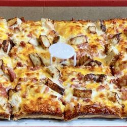 Jet's Pizza - Gallery pic of Detroit Style 8 Corner Pizza... Delicious!