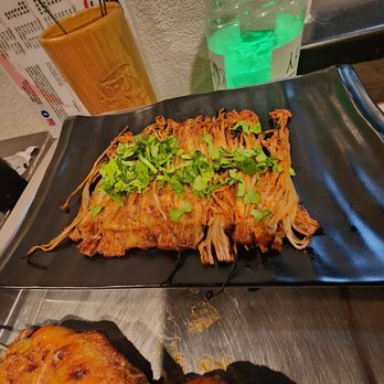 Khan Skewer Restaurant - Enoki mushrooms - Barbeque Near Me - Honolulu, Hawaii
