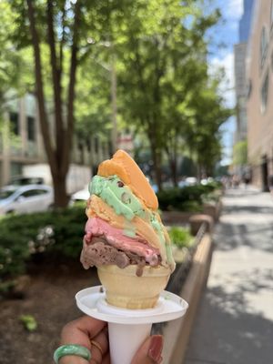 The Original Rainbow Cone by null