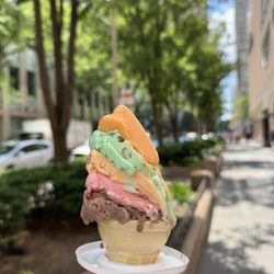 The Original Rainbow Cone - mini rainbow