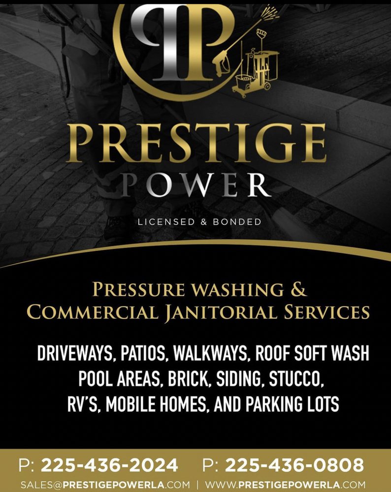 PRESTIGE POWER COMMERCIAL JANITORIAL SERVICES Updated September 2024