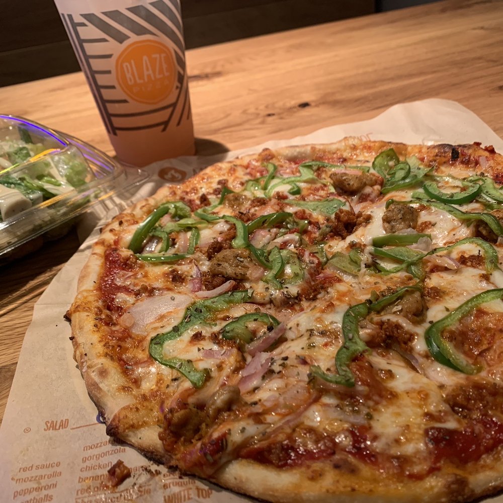 Pizza and Salad Pizza and Salad