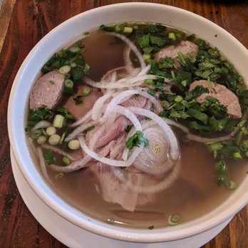 Sapa House - Beef pho (brisket, rare beef, and beef balls) - small - Sushi Bars Near Me - Dallas, Texas
