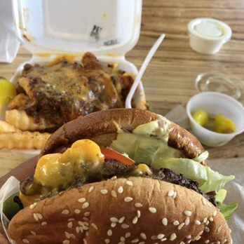 Super Burger Drive In - Double cheeseburger and chili fries - New American Near Me - Gilroy, California Super Burger Drive In - Double cheeseburger and chili fries - New American Near Me - Gilroy, California